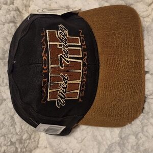 NWTF Turkey Faux Suede Sliderback Hat - New